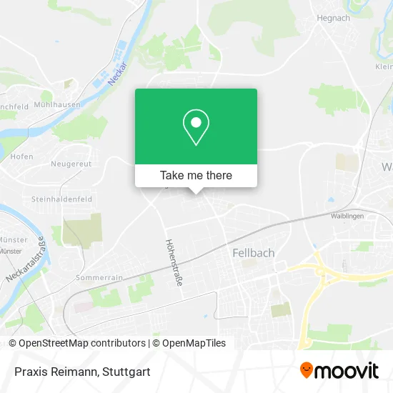 Карта Praxis Reimann