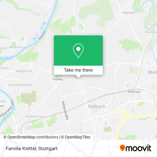 Карта Familie Knittel