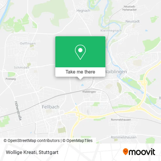 Wollige Kreati map