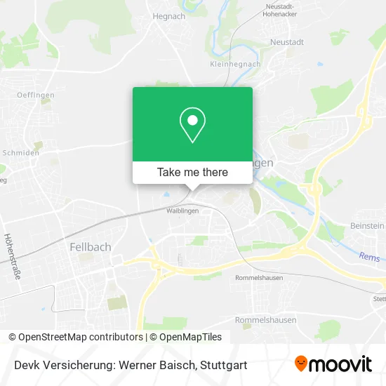 Карта Devk Versicherung: Werner Baisch