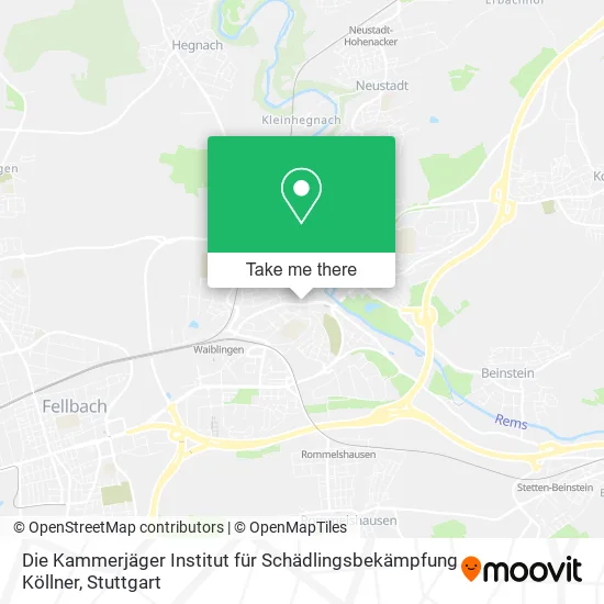 Die Kammerjäger Institut für Schädlingsbekämpfung Köllner map