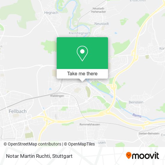 Notar Martin Ruchti map