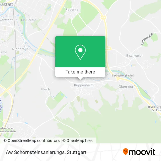 Карта Aw Schornsteinsanierungs