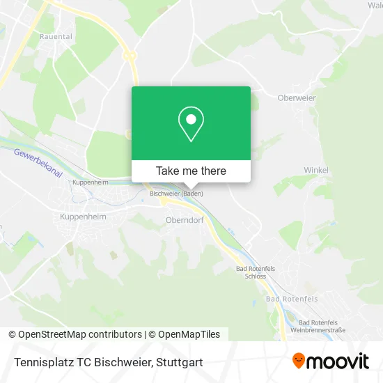 Карта Tennisplatz TC Bischweier