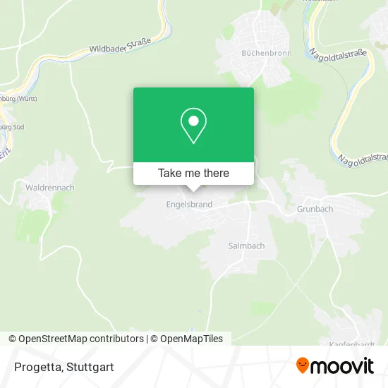 Карта Progetta