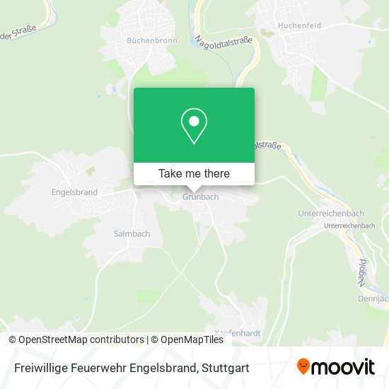 Freiwillige Feuerwehr Engelsbrand map