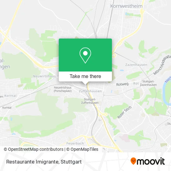 Карта Restaurante Imigrante