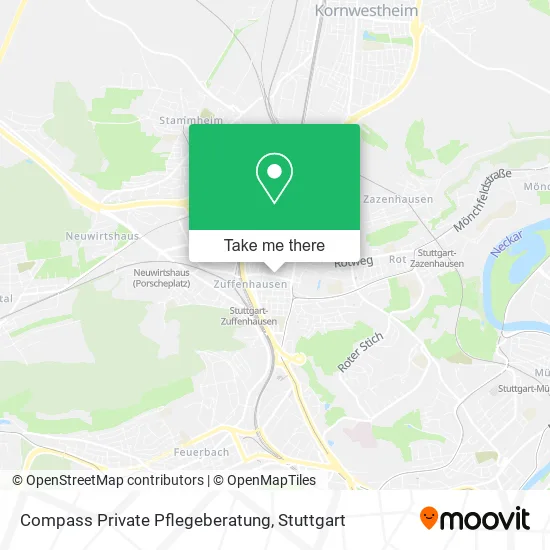Карта Compass Private Pflegeberatung