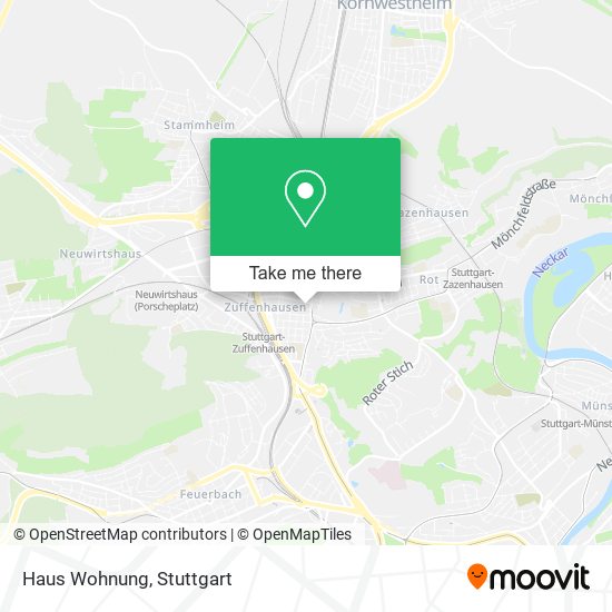 Haus Wohnung map