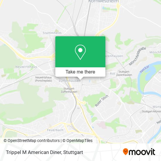 Trippel M American Diner map