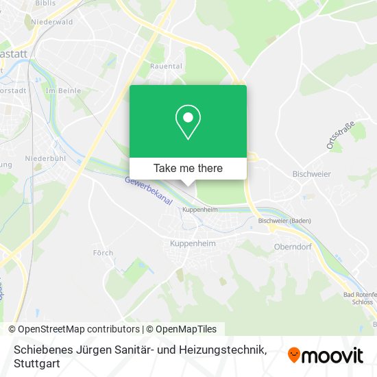 Schiebenes Jürgen Sanitär- und Heizungstechnik map