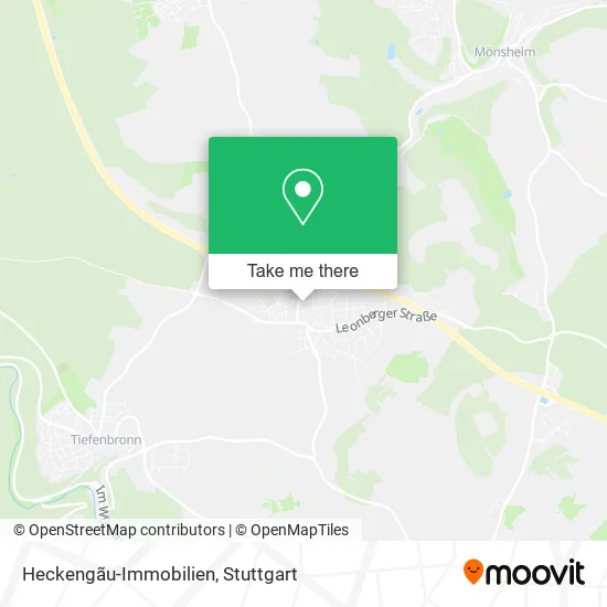 Карта Heckengãu-Immobilien
