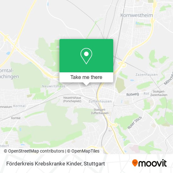 Förderkreis Krebskranke Kinder map