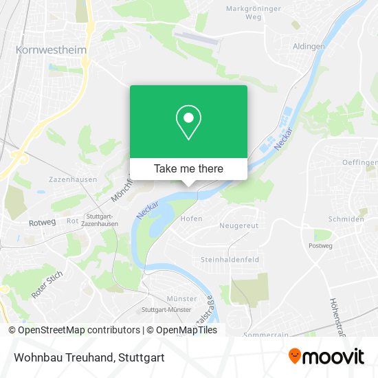 Карта Wohnbau Treuhand