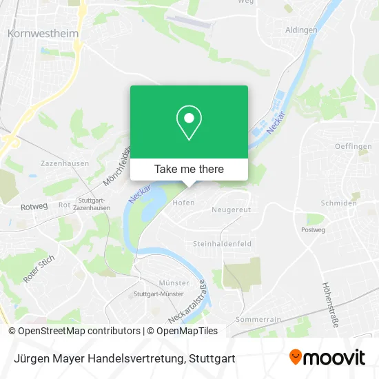 Карта Jürgen Mayer Handelsvertretung