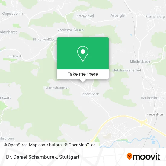 Карта Dr. Daniel Schamburek