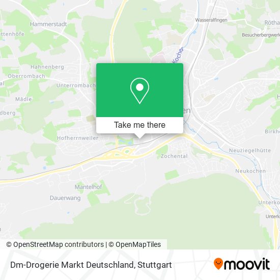 Карта Dm-Drogerie Markt Deutschland