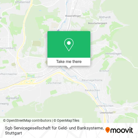 Карта Sgb Servicegesellschaft für Geld- und Banksysteme