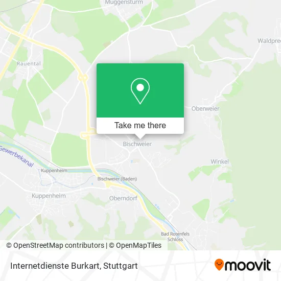 Карта Internetdienste Burkart