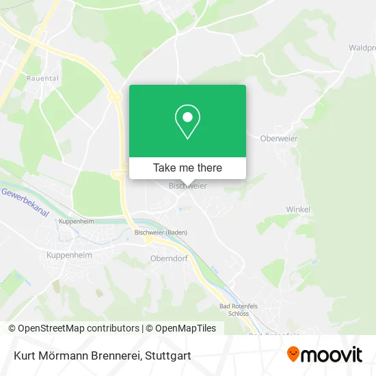 Карта Kurt Mörmann Brennerei