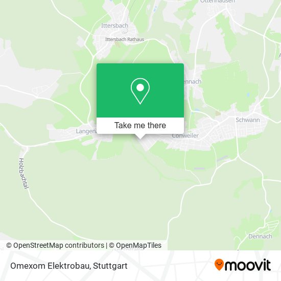 Omexom Elektrobau map