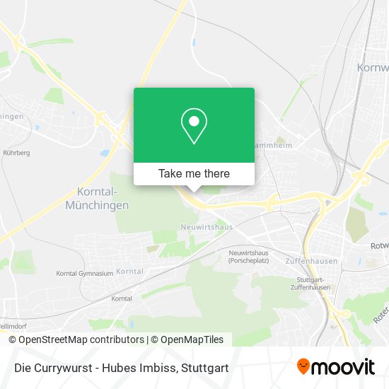 Die Currywurst - Hubes Imbiss map