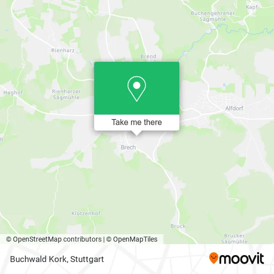 Карта Buchwald Kork