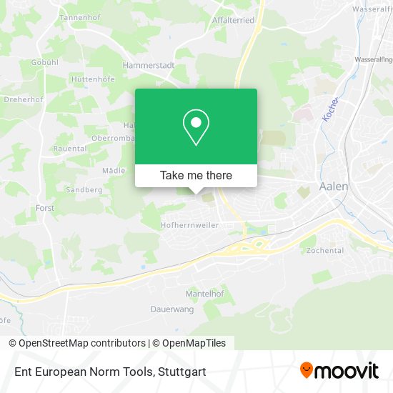 Карта Ent European Norm Tools
