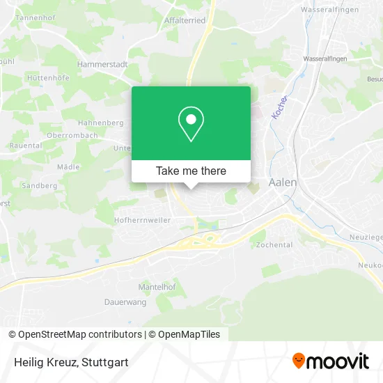 Карта Heilig Kreuz