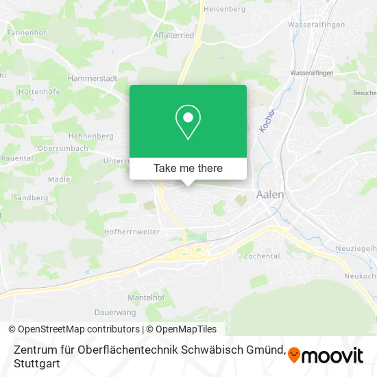 Zentrum für Oberflächentechnik Schwäbisch Gmünd map