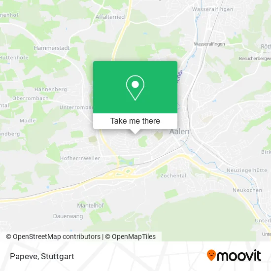 Карта Papeve