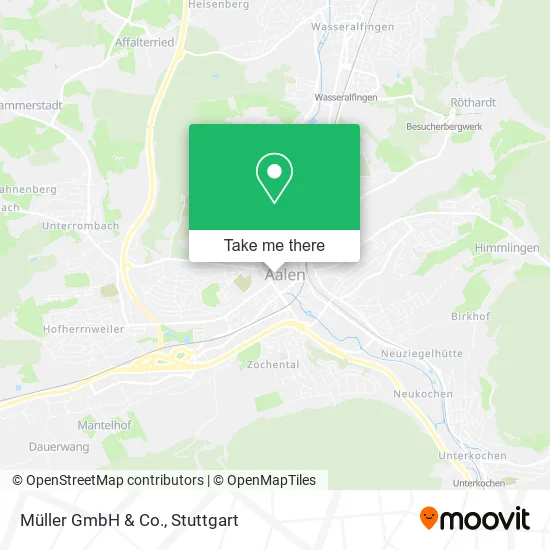 Карта Müller GmbH & Co.