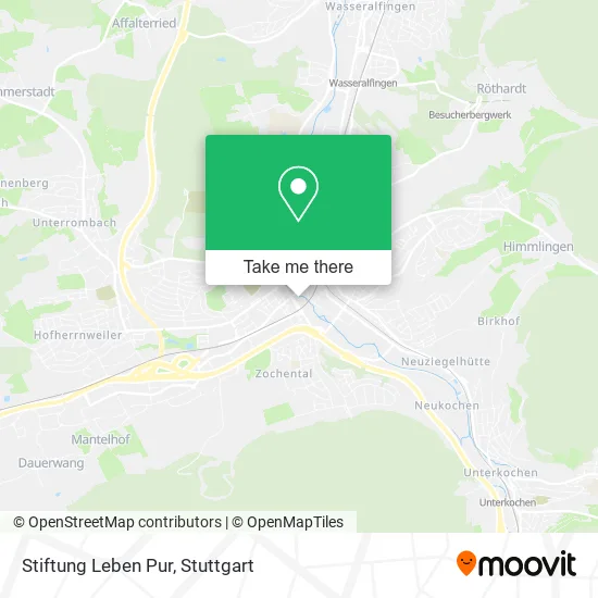Карта Stiftung Leben Pur