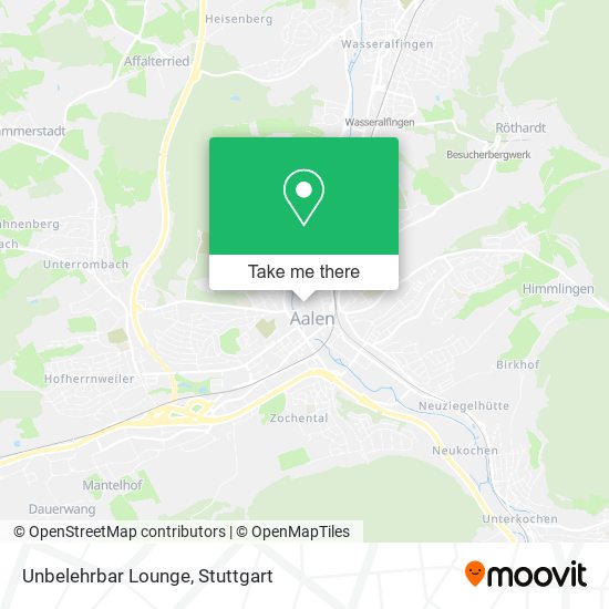 Карта Unbelehrbar Lounge