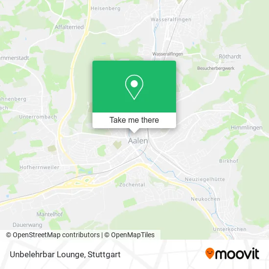 Карта Unbelehrbar Lounge