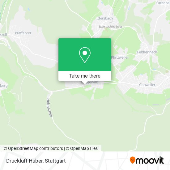 Карта Druckluft Huber