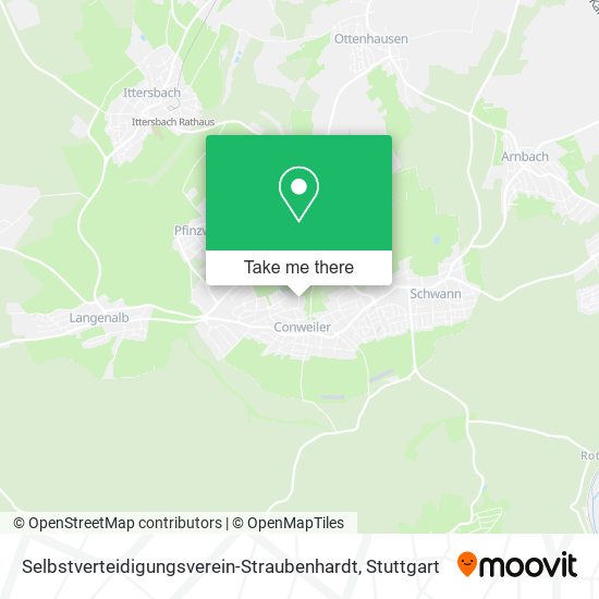 Selbstverteidigungsverein-Straubenhardt map