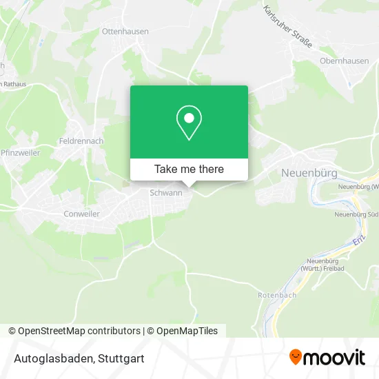 Карта Autoglasbaden