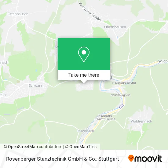 Карта Rosenberger Stanztechnik GmbH & Co.