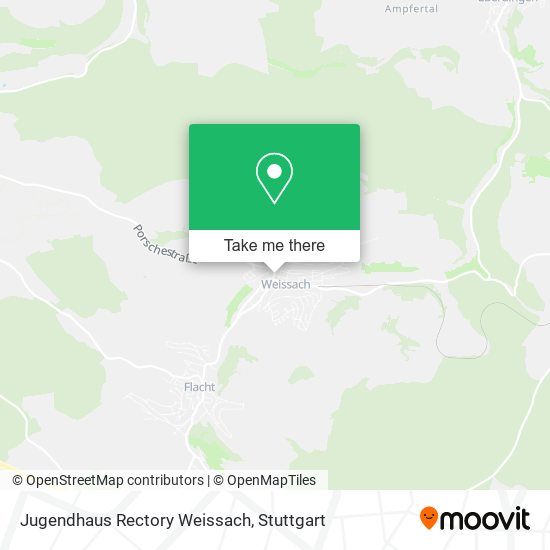 Jugendhaus Rectory Weissach map