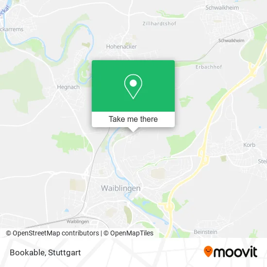 Карта Bookable
