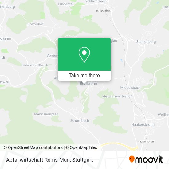 Abfallwirtschaft Rems-Murr map