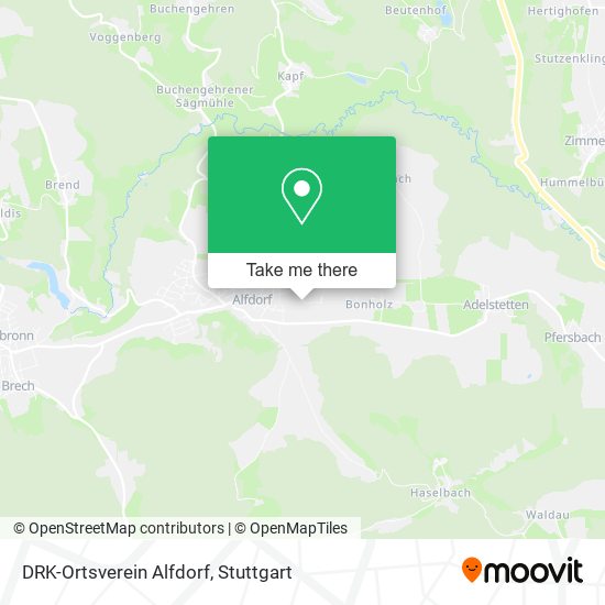 DRK-Ortsverein Alfdorf map