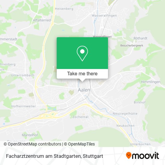 Facharztzentrum am Stadtgarten map