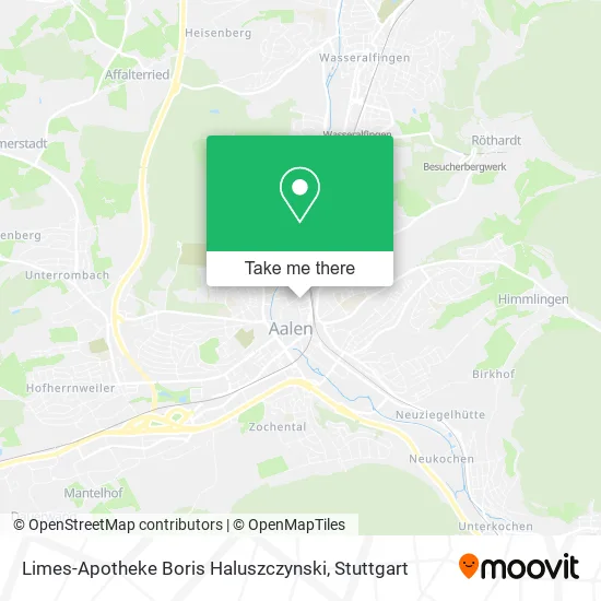 Карта Limes-Apotheke Boris Haluszczynski