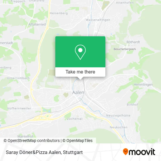 Карта Saray Döner&Pizza Aalen
