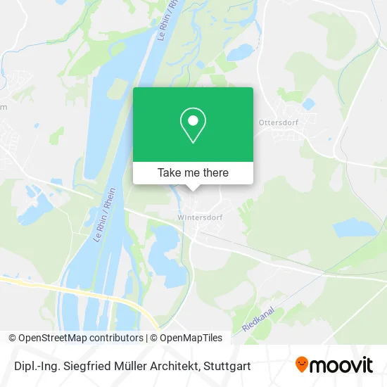 Dipl.-Ing. Siegfried Müller Architekt map