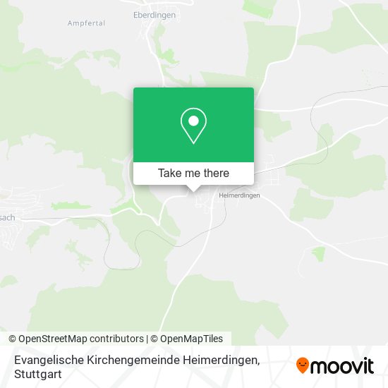 Карта Evangelische Kirchengemeinde Heimerdingen