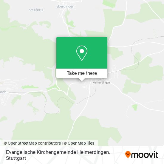 Evangelische Kirchengemeinde Heimerdingen map
