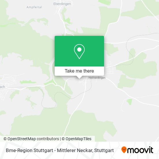 Карта Bme-Region Stuttgart - Mittlerer Neckar